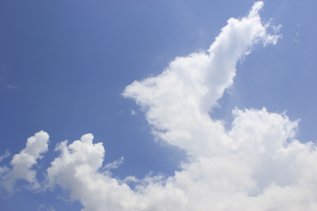 Beautiful could and blue sky.の写真素材