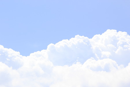 Beautiful could and blue sky.の写真素材