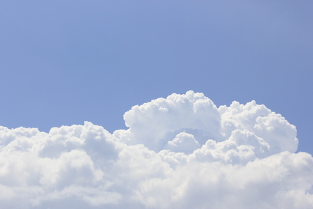 Beautiful could and blue sky.の写真素材
