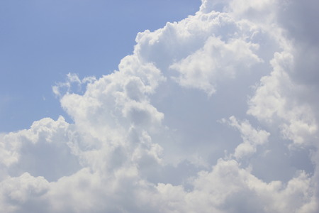 Beautiful could and blue sky.の写真素材
