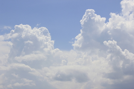 Beautiful could and blue sky.の写真素材