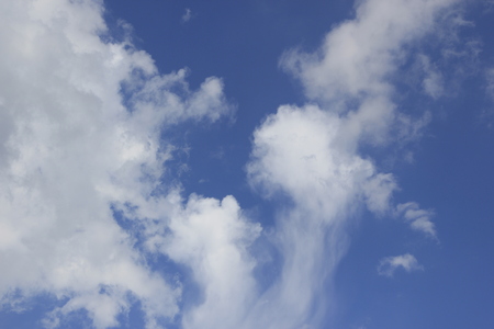 Beautiful could and blue sky.の写真素材