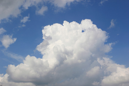 Beautiful could and blue sky.の写真素材