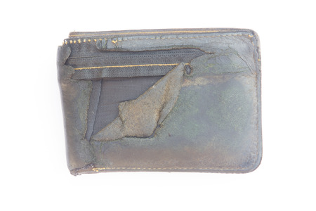 Poor wallet.の写真素材