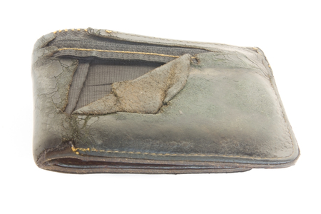 Poor wallet.の写真素材
