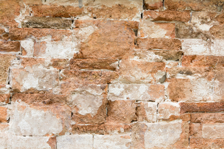 background of brick wall with vintage look.の写真素材