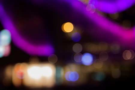 blured lighhts from the city.の写真素材