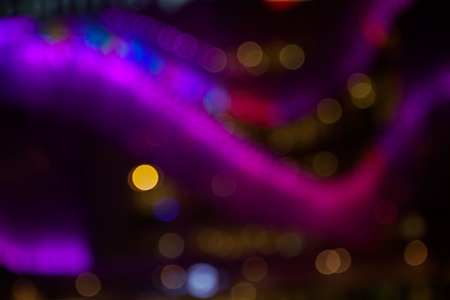 blured lighhts from the city.の写真素材