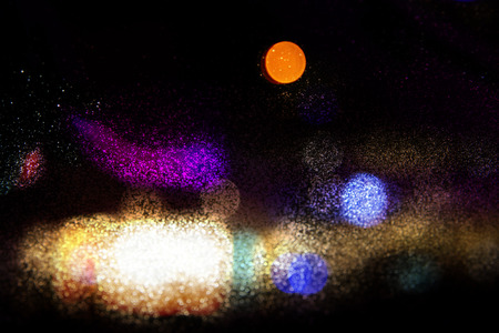 Happiness. Colorful bokeh backgroundの写真素材