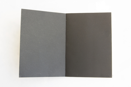 blank opened paper.の写真素材