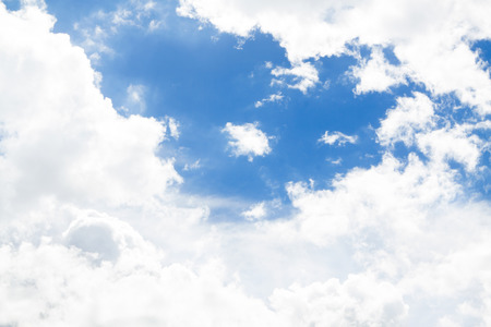 Beautiful blue sky and clouds.の写真素材