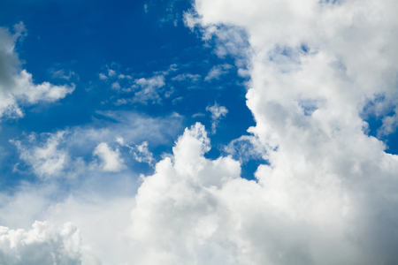 Beautiful blue sky and clouds.の写真素材