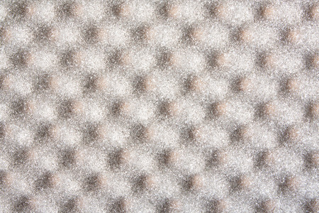 Foam background texture made with egg crate foam.の写真素材