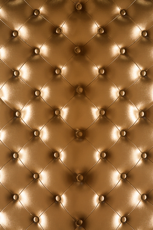 Vintage  leather Sofa Button for textured background. Textured retro background.の写真素材
