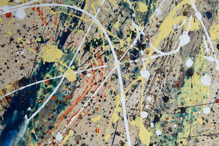 abstract painted on wood background.の写真素材