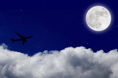 journey on night time.の写真素材