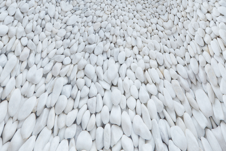 White gravel background.の写真素材