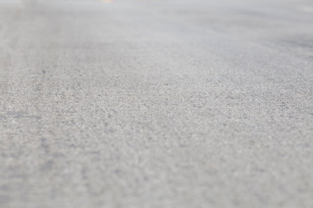 An Empty asphalt road . Journey in Thailand.の写真素材