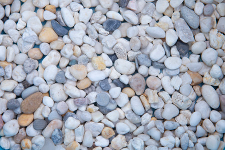 Pebbles texture background. Terrazzo texture background.の写真素材