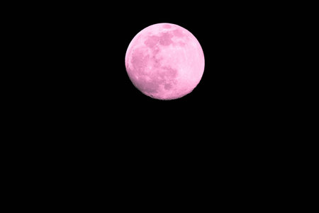pink super moon
