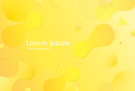 Liquid dynamic background for web sites, landing page or business presentation. Vector illustrationのイラスト素材