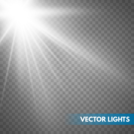 Sunlight a translucent special design of the light effect.のイラスト素材