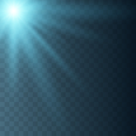 Sunlight a translucent special design of the light effect.のイラスト素材