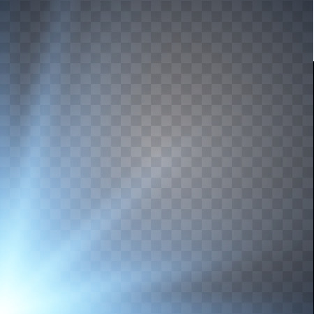 Glowing light effect on transparent background.Vector illustration EPS10のイラスト素材