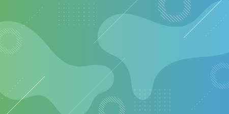 Abstract fluid gradient. Turquoise water background.のイラスト素材