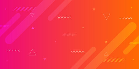 Fashionable composition of shapes, abstraction, gradient shapes.のイラスト素材