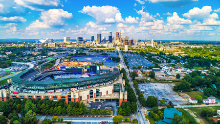 Atlanta, Georgia, USA Skylineのeditorial素材