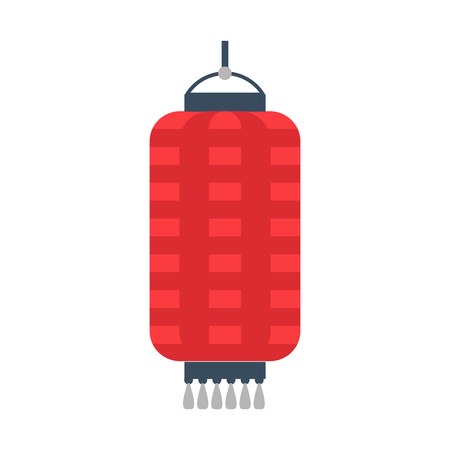 Chinese paper lantern icon. Asian japanese lamp.のイラスト素材