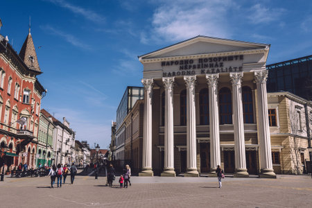 National Theater of Subotica on Liberty Square