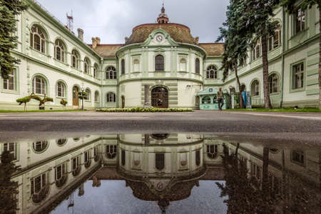 Zrenjanin City Hall Inner Yardのeditorial素材