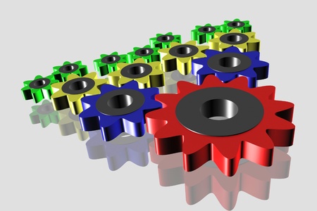 3D mechanismの写真素材