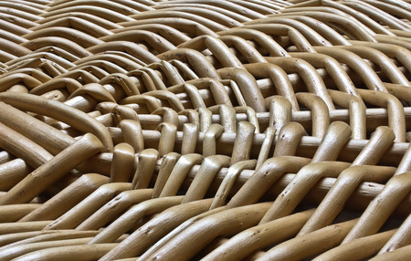 Willow wickerworkの写真素材