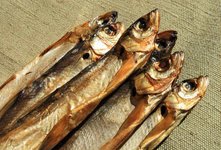 Fish of cold smoking