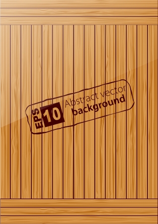 Wooden background  Vectorのイラスト素材