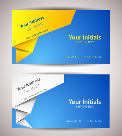 Abstract cardsのイラスト素材