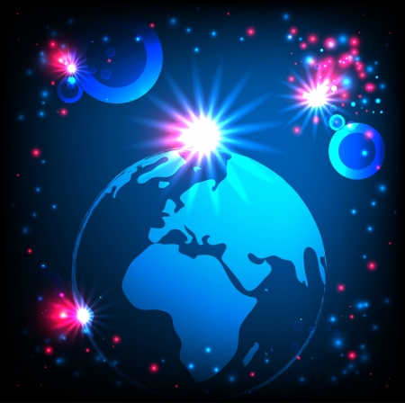 Abstract earth  のイラスト素材