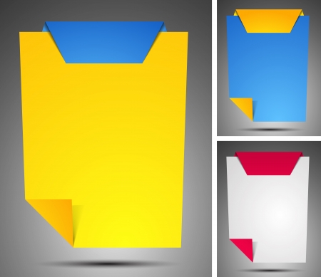 Abstract origami speech backgroundのイラスト素材