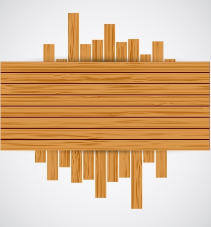 Wooden background.のイラスト素材