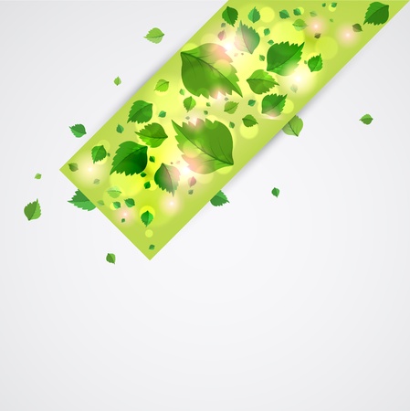 Abstract Eco backgroundのイラスト素材