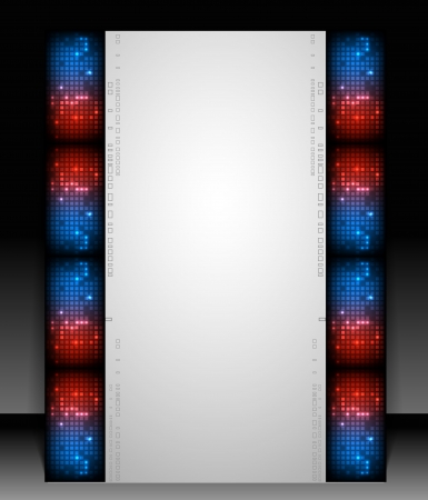 Abstract background. Pixel art. Vectorのイラスト素材