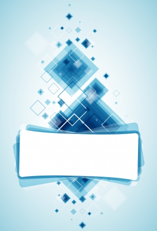 Blue technology backgroundのイラスト素材