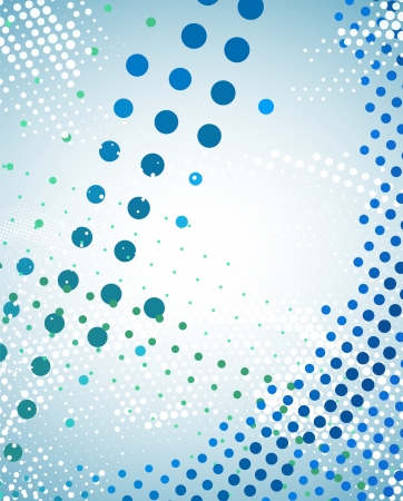 Abstract background  Dotted Vector theme のイラスト素材