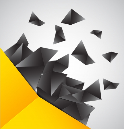 Abstract geometrical background のイラスト素材