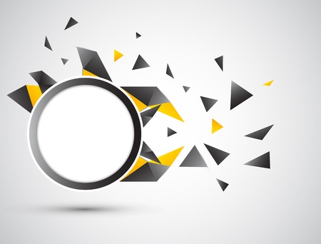 Geometrical banner backgroundのイラスト素材