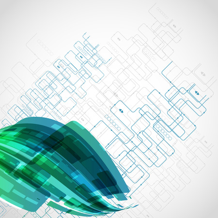 Abstract technology backgroundのイラスト素材