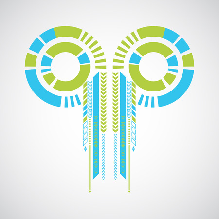 Abstract technology backgroundのイラスト素材